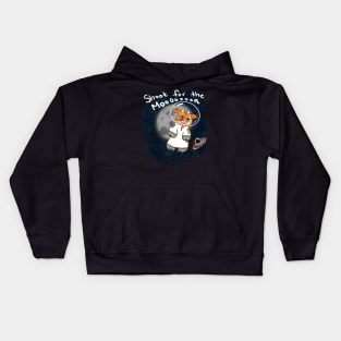 Shoot for the Moooooon Kids Hoodie